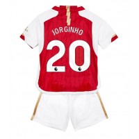 Fotballdrakt Barn Arsenal Jorginho Frello #20 Hjemmedraktsett 2023-24 Kortermet (+ Korte bukser)